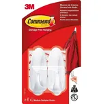 3M Command™ Designový oválný plastový lepicí háček