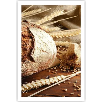 Obraz Obraz plakát do obýváku, ložnice 61x91 cm - chleba, foto plakáty na zeď bez rámu