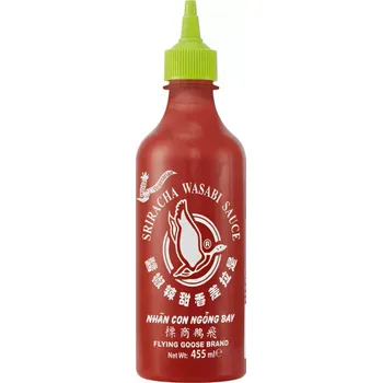 Omáčka Flying Goose Chilli omáčka Sriracha s Wasabi 455 ml