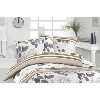 Povlečení Flanelové povlečení Florella Faron Silber 70x90 + 140x200 cm