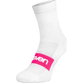 Dámské ponožky Sportovní ponožky ELEVEN Suuri Akiles White/Pink Velikost: S (36-38)