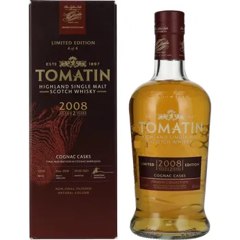 Whisky Tomatin COGNAC CASKS Limited Edition 2008 12yo 0,7L