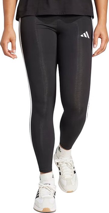 legíny adidas Performance Essentials 3-Stripes - Black/White XS