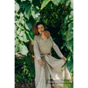 Šátek na nošení dítěte LennyLamb Baby Wrap INFINITY - GOLDEN HOUR Velikost: 4