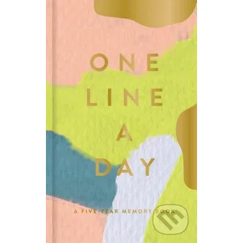 Cizojazyčná kniha Modern One Line a Day: A Five-Year Memory Book - Moglea Chronicle Books