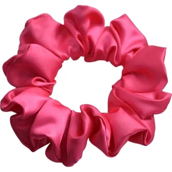 Šatoli.cz Saténová gumička do vlasů - sytě růžová