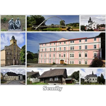 66000111 Pohlednice Semily (Semily)