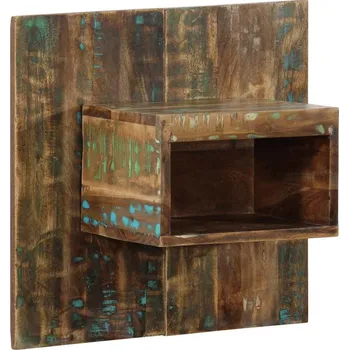 Noční stolek vidaXL Noční stolek vícebarevný 50x27x50 cm recyklované dřevo [4017525]