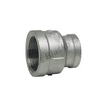 Fitinka Nátrubek nerezový redukovaný NEREZ závitový - vnitřní závity - INOX (hrdlo , mufna) - 1/4"x1/8" TYP335