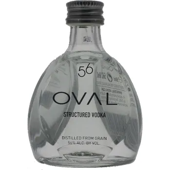 Vodka Oval 56 Structured Vodka 56% 0,05 l (holá lahev)