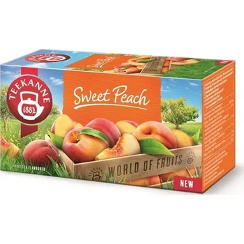 Čaj Ovocný čaj Teekanne - broskvový, 20x 2.25 g