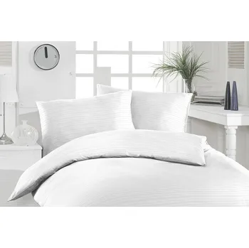 Povlečení Krepové povlečení Uni Garnitur Weiss