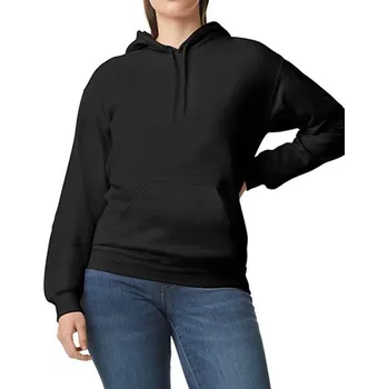 Dámská mikina Gildan Unisex mikina s kapucí GSF500 Black L