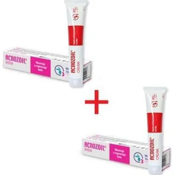 Lék na kožní problémy, vlasy a nehty 2x ACNOZOIL – krém na akné 40ml