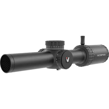 Airsoft Puškohled LPVO VictOptics S10 1-10x24i Fiber - černý, Vector Optics