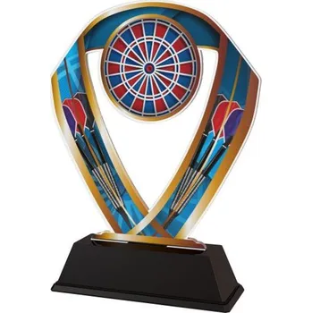 Poháry Bauer Akrylátová trofej ACRC001M06 | Šipky