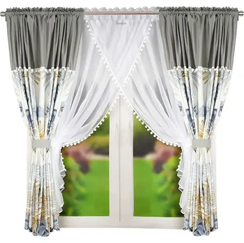 Obal na květináč Fliying Komplet L586 šedá/béžová - 400x155 cm