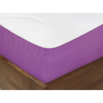 Prostěradlo Dreamy Linens Prostěradlo bavlněné, fialové Dreamy Linens
