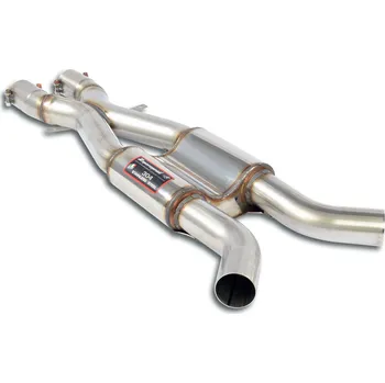 Střední díl výfuku "X-trubka" + středový díl výfuku Supersprint 980703