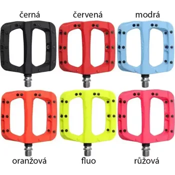 Pedál na kolo HT Pedals Pedály HT-PA03A barva růžová