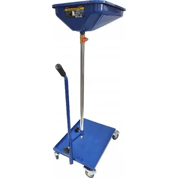 Nářadí na výměnu oleje Sběrný trychtýř na olej s vozíkem na sud MAGMA