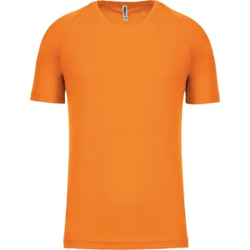 pracovní tričko Kariban Tričko PA438, sportovní, krátký rukáv, pánské COT20P43823504-orange XL Oranžová