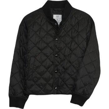 Dívčí bunda Dívčí bunda GAP LTWT QUILTED PUFFER L Černá