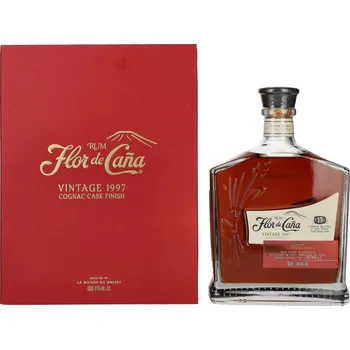 Rum Flor de Cana Vintage 1997 0,7L 47% box (karton)