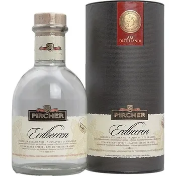Pálenka Pircher Erdbeeren 40% 0,7 l (tuba)