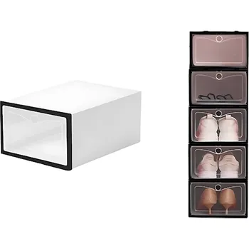 Dámské pantofle Botník sada 6x KP36332 transparentní 0