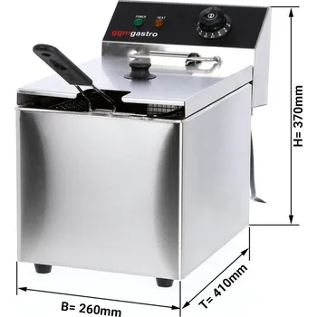 fritéza G.Gastro Fritéza 5L