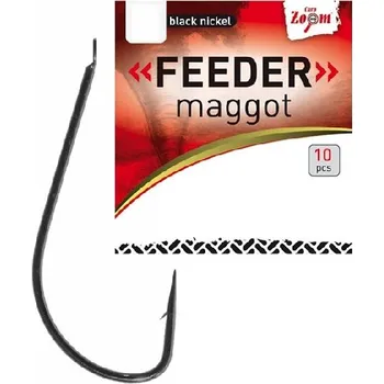 Rybářský háček Carp Zoom - Háčky Feeder Maggot - 10 ks - vel 12