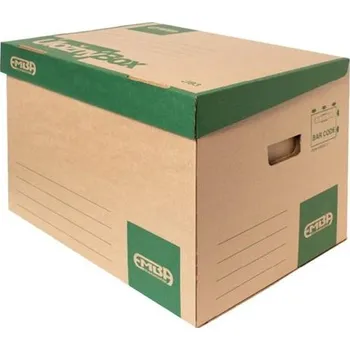 Archivační box Archivační krabice EMBA 42,5 x 33,0 , hnědý, 1ks