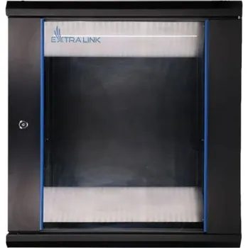Racková skříň Extralink EX.7263 rack cabinet 12U Wall mounted rack Black