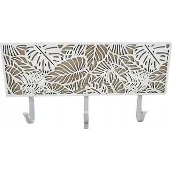 Věšák Šatní ramínko dřevěný Dakls bílý