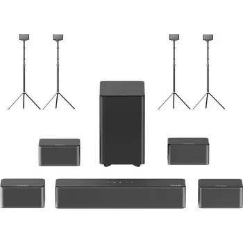 Soundbar Ultimea Poseidon D70 Soundbar + Steady 300 Stojany, BassMX, APP Ovládání