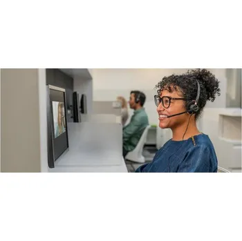 Sluchátka Poly EncorePro 545 - EncorePro 500 series - náhlavní souprava - náhlavní - upravitelná - kabelové - USB-A - černá - Cert (783R4AA)