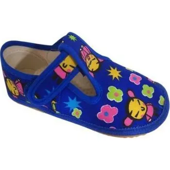 Pánská zdravotní obuv Dětské barefoot papuče FIGURES, Beda vel. 30