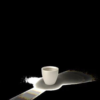 Květináč Květináč ERA S, sklolaminát, výška 40 cm, bílá