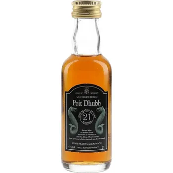 Whisky Poit Dhubh Blended Malt Whisky 21y 43% 0,05 l (holá lahev)