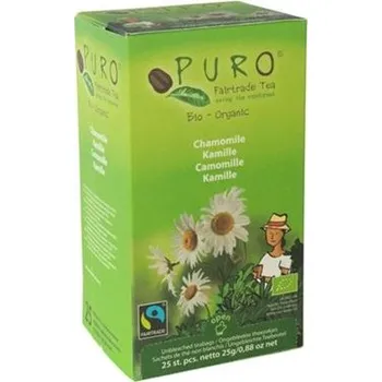 Čaj Bylinný čaj Puro - Heřmánkový, bio, FT, 25x 1,5 g