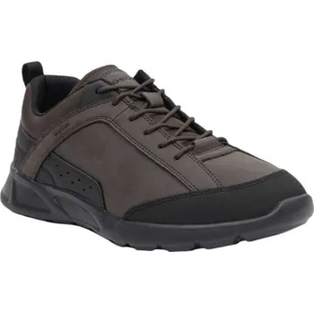 Pánské tenisky Pánské volnočasové boty Geox U SANZIO 42 Hnědá, Černá