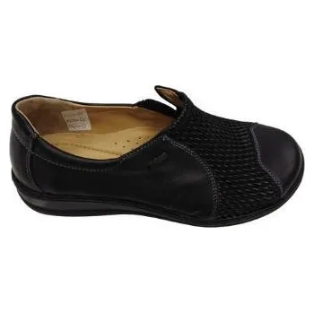 Pánská zdravotní obuv Dámské polobotky se zipem 714 - černé vel. 40