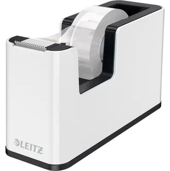 Lepicí páska Stolní odvíječ pásky Leitz WOW, bílá/černá