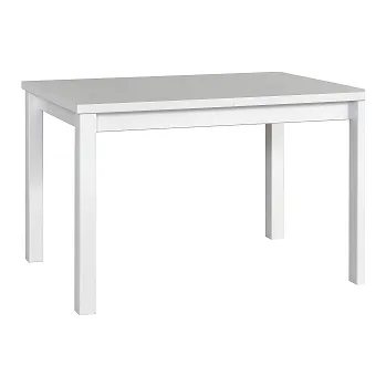 Jídelní stůl MAXMILIÁN 5 (MAX 5) - jídelní stůl rozkládací - lamino bílá (borovice andersen) - kolekce "DRE" (K150-Z)