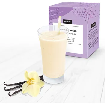 Keto dieta MyKETO Proteinový koktejl vanilka 5 porcí 200g