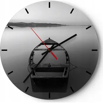 Hodiny Nástěnné hodiny ARTTOR skleněné moderní kulatý 30x30 cm