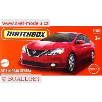 autíčko AUTÍČKO MATCHBOX DRIVE YOUR ADVENTURE HVP70 NISSAN SENTRA 2016