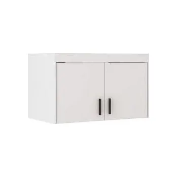 Pohovka EVERLY 2D (ELENA 2D) - samostatný NÁDSTAVEC- Bílá (NAEL WH02) "LP" (K150)