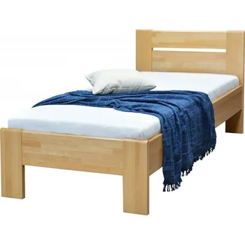 Postel TINKA 1 - š.90 dřevěná postel masiv BUK(KORPUS)- bez roštu kolekce "FN"(TINA 1=2balíky ) (K150-Z)